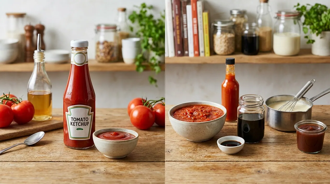Ketchup vs Sauce