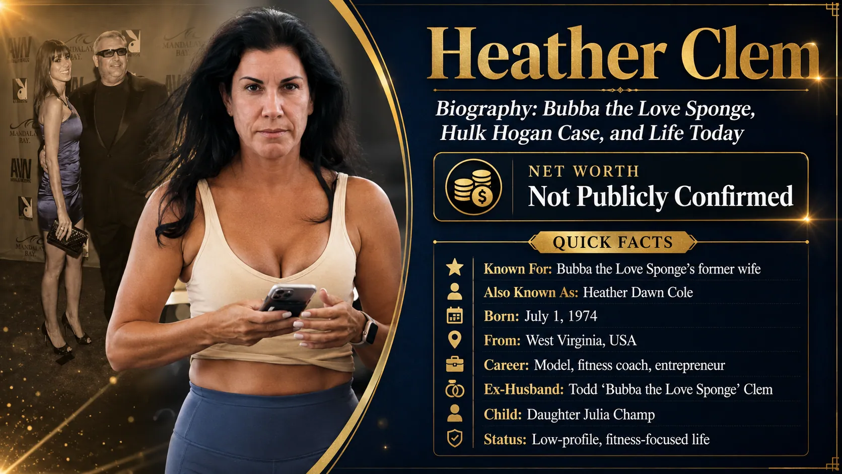 Heather Clem Biography: Bubba the Love Sponge, Hulk Hogan Case, and Life Today