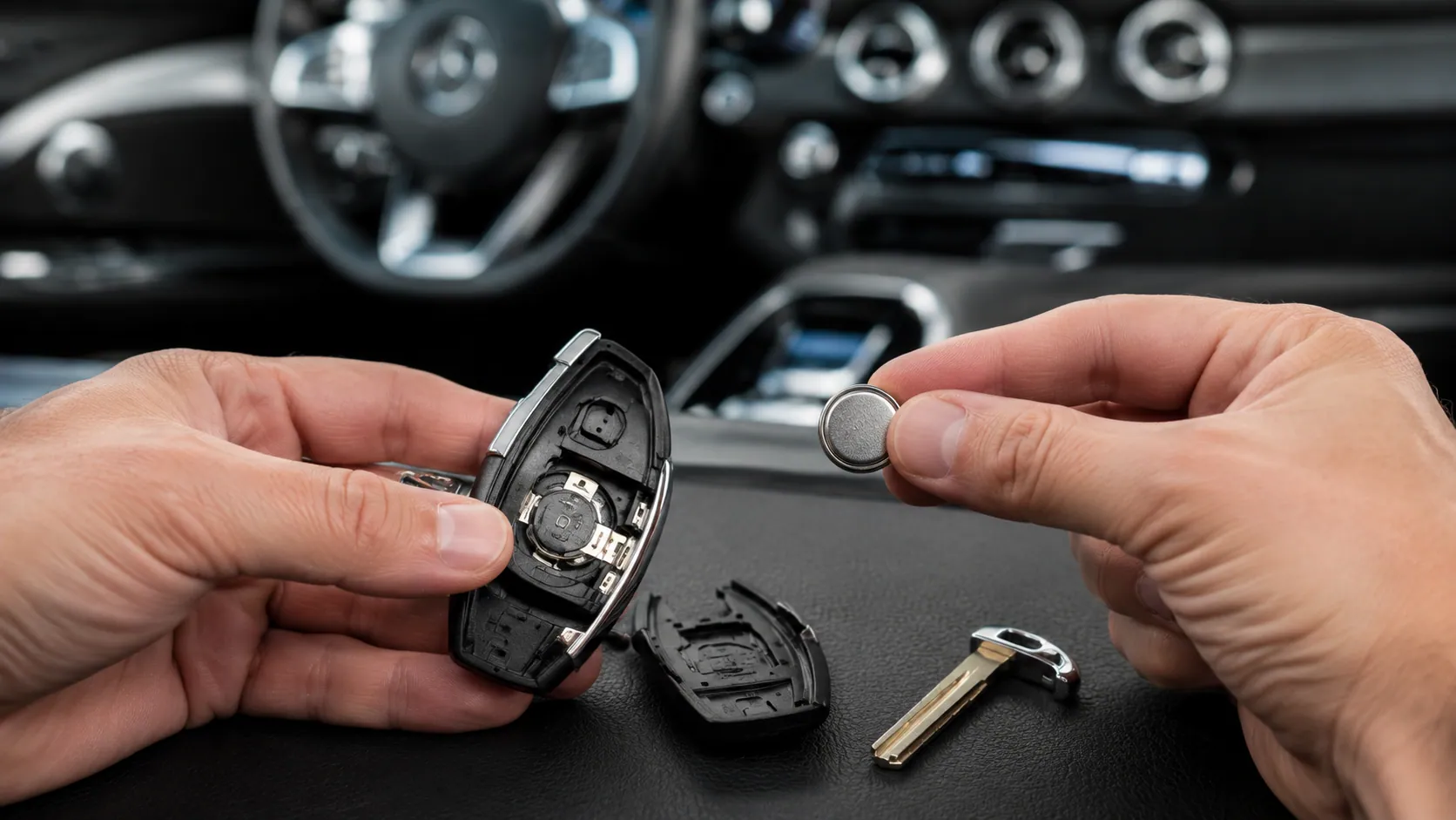 How to Change the Battery of Mercedes Key