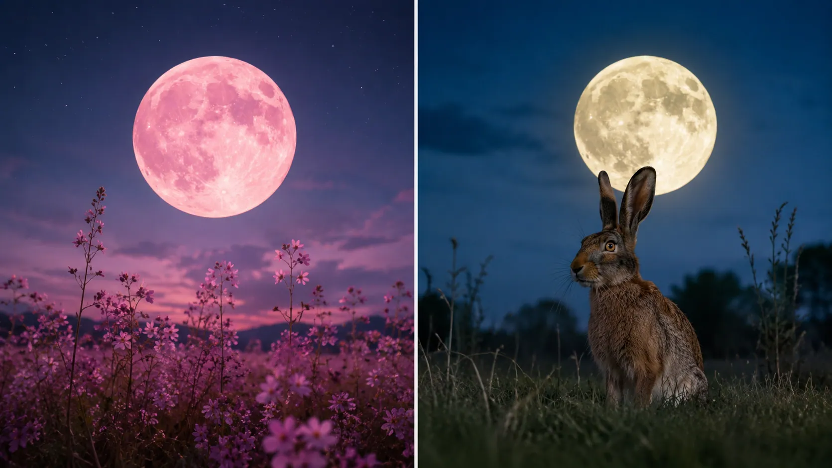 Is the Hare Moon the Same as the Pink Moon